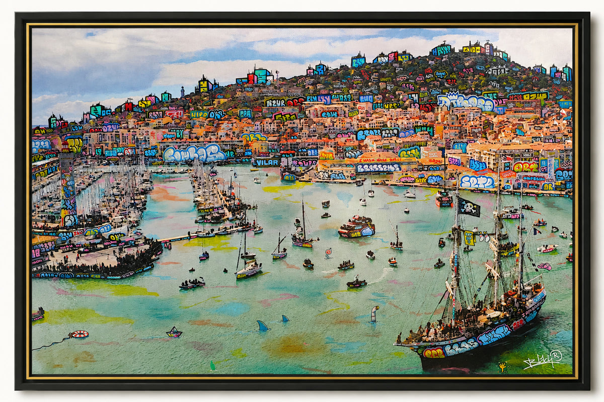La fête de la couleur au port de Sète en 2052 — BLACH®