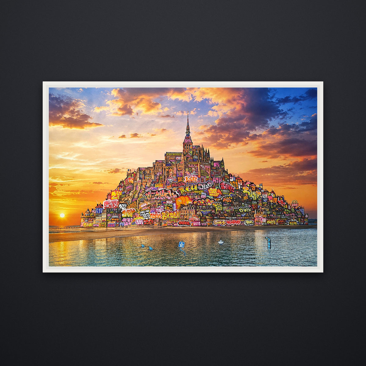 Mont Saint Michel Sunset