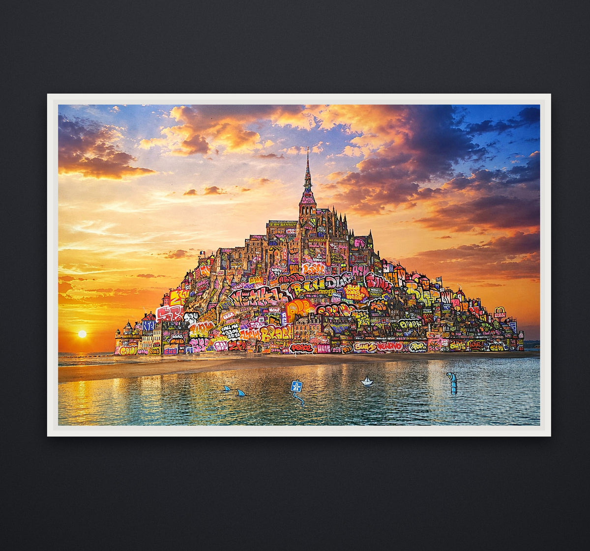 Mont Saint Michel Sunset