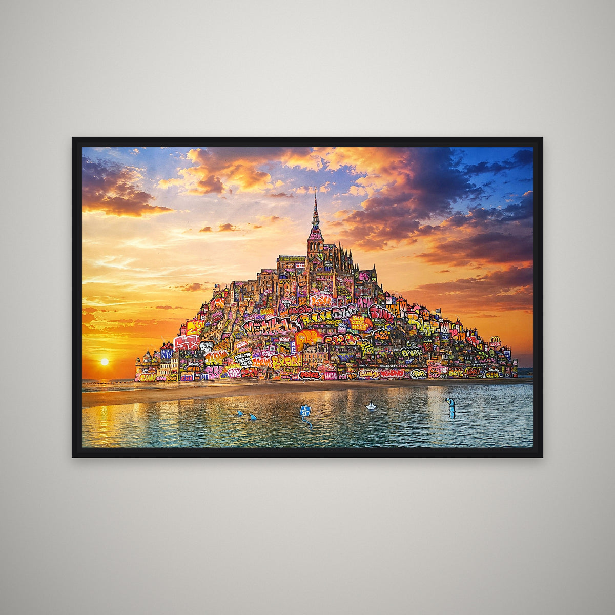 Mont Saint Michel Sunset
