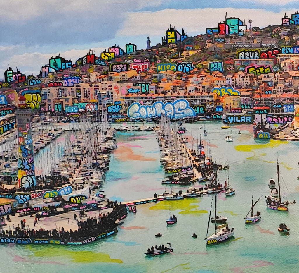 La fête de la couleur au port de Sète en 2052 — BLACH®