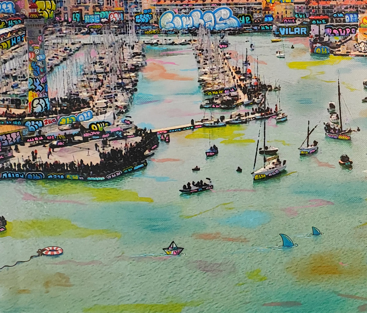 La fête de la couleur au port de Sète en 2052 — BLACH®