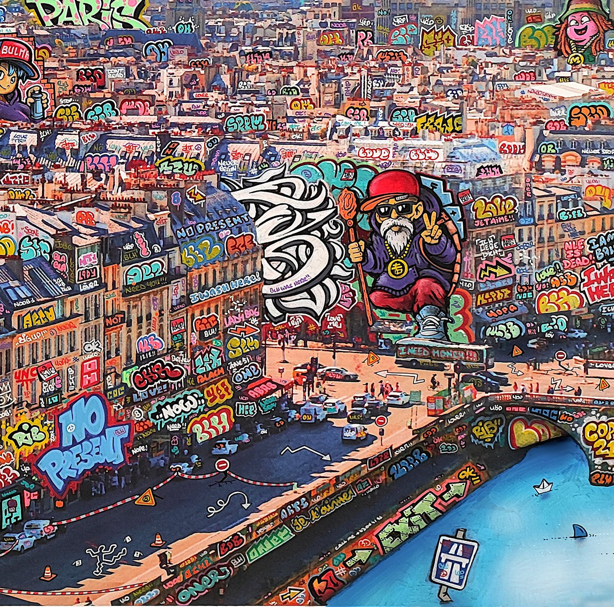 Paris Dbz Blue Sky XL