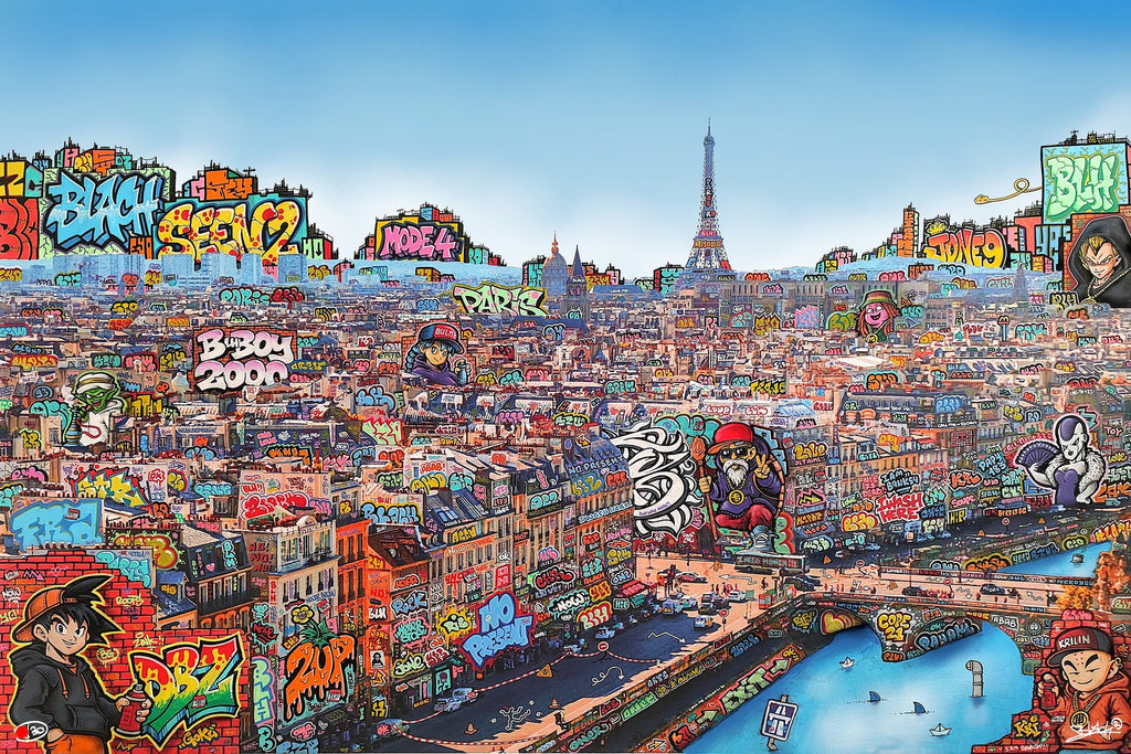 Paris Dbz Blue Sky XL