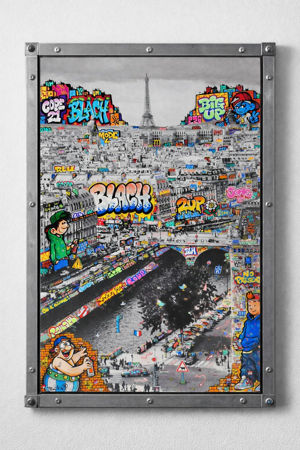 Paris Bande dessinée vertical XXL