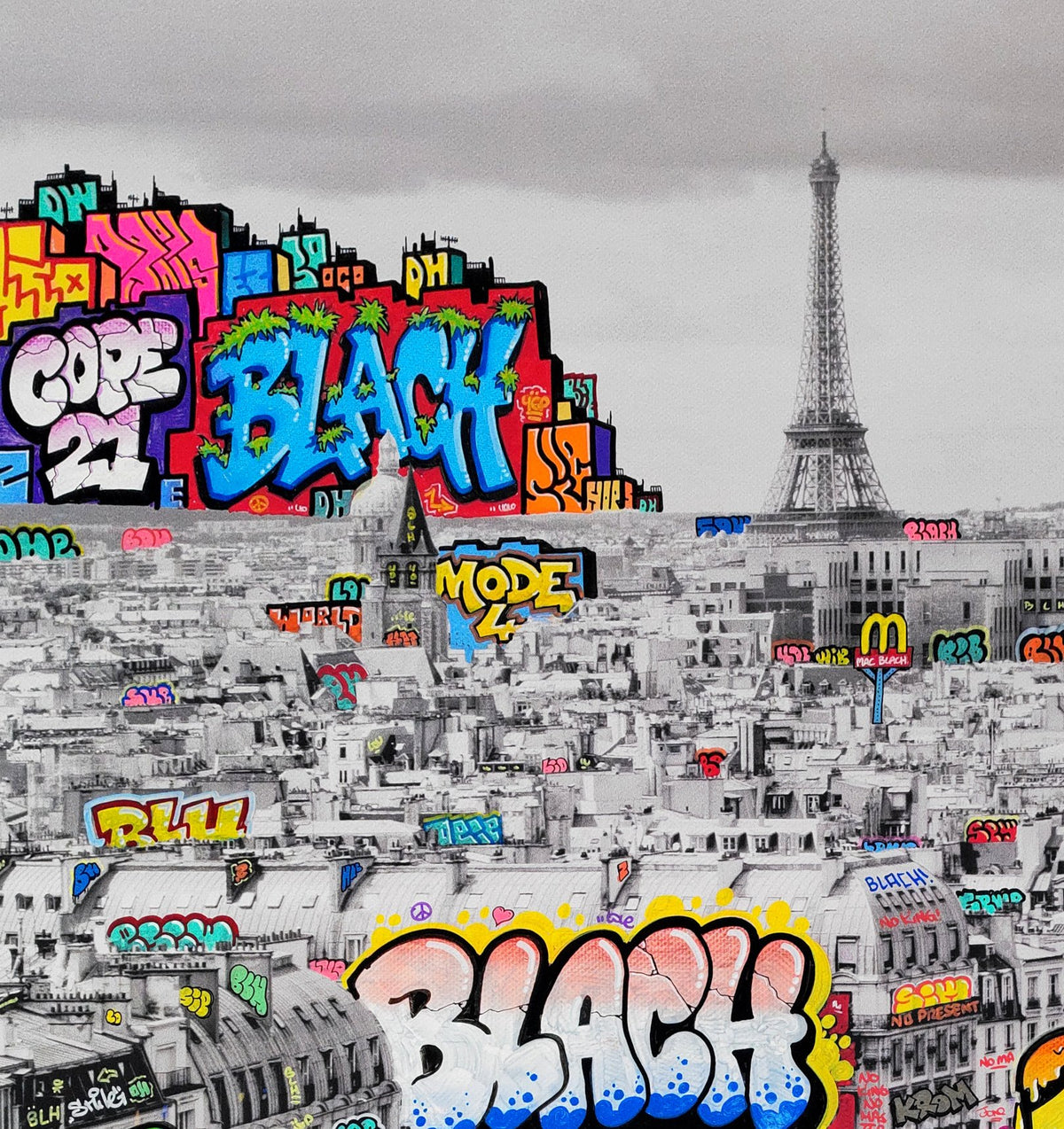 Paris Bande dessinée vertical XXL