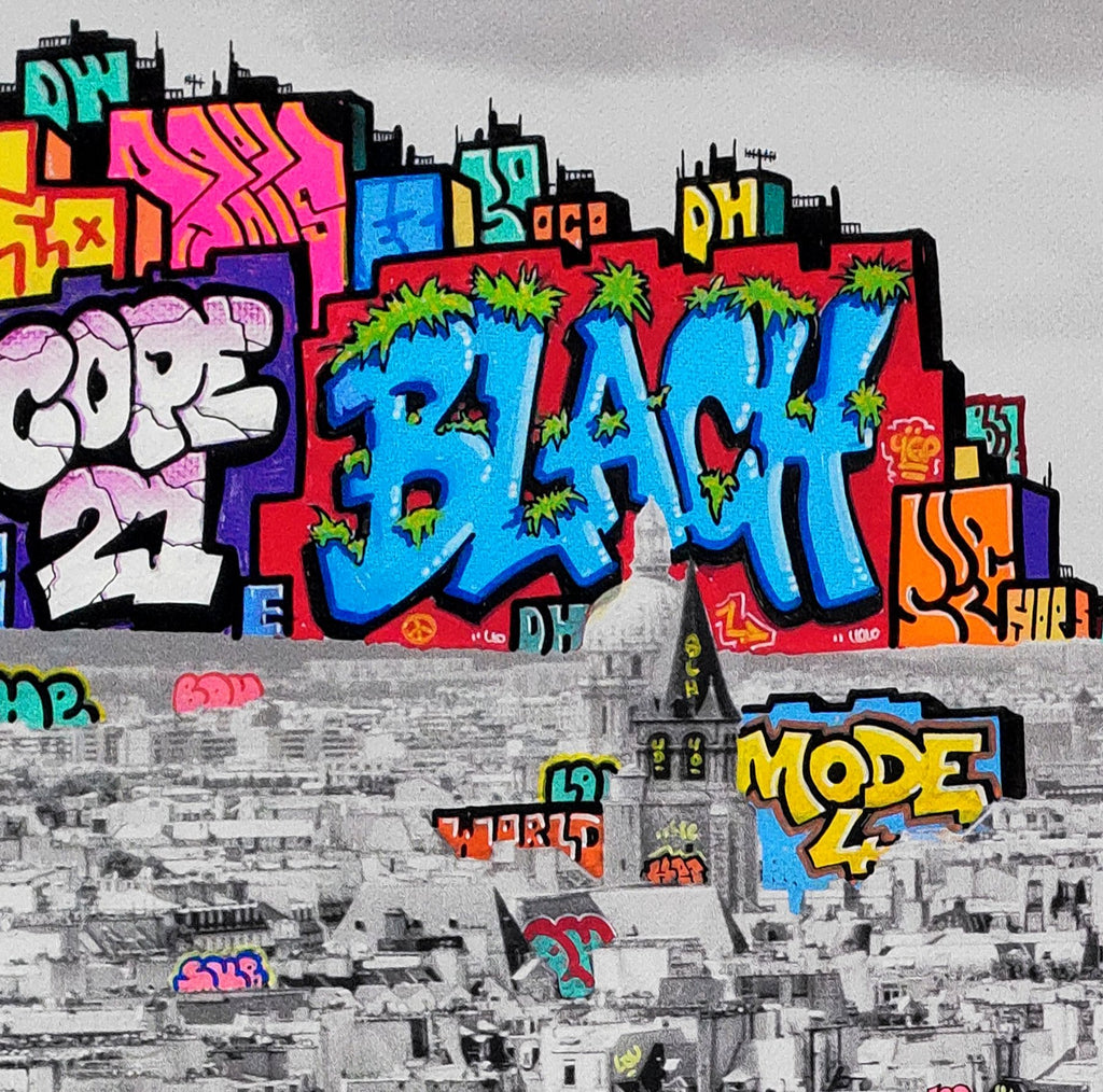 Paris Bande Dessinée Vertical — Original  art by Blach®