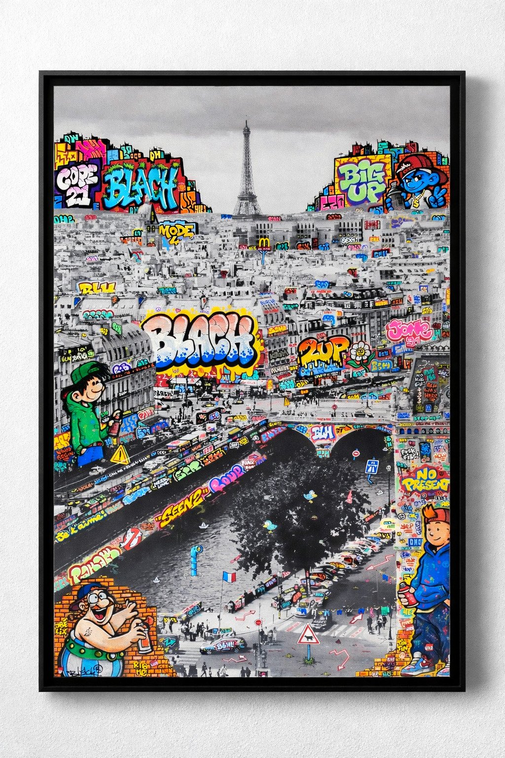 Paris Bande dessinée vertical XXL