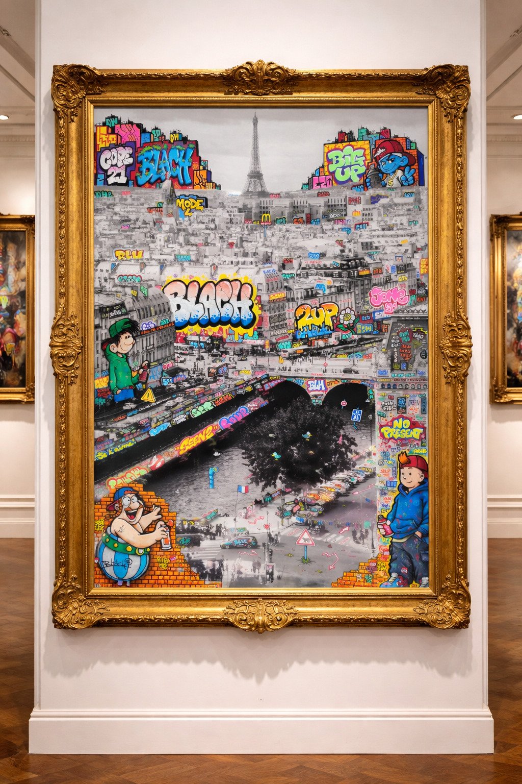 Paris Bande Dessinée Vertical — Original  art by Blach®