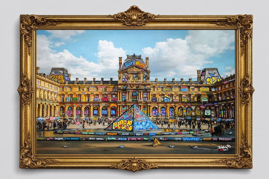 Paris Cambriolage au Louvre L