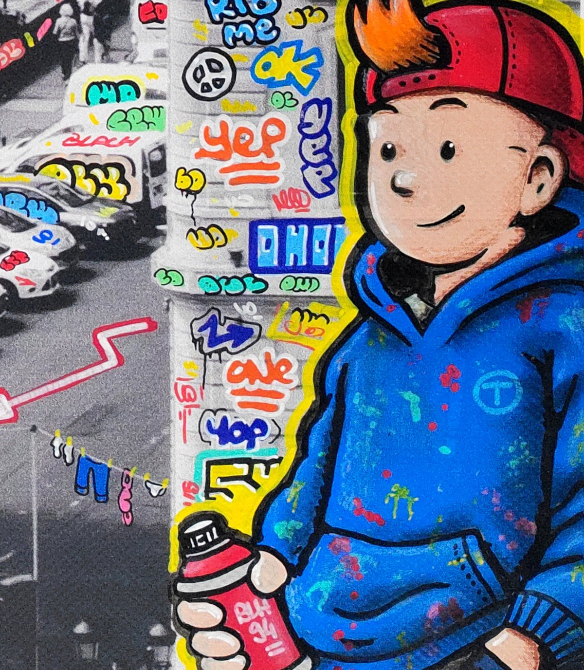 Paris Bande dessinée vertical XXL