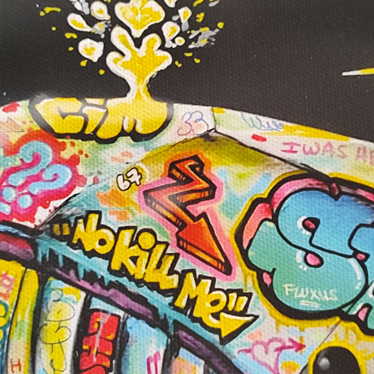 BALEINE Origami Graffiti