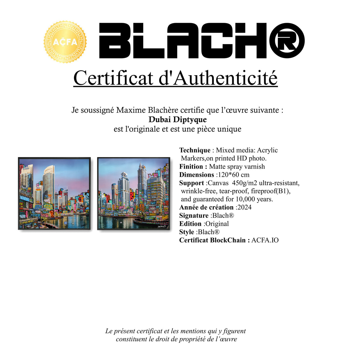 Dubai Diptyque — BLACH®