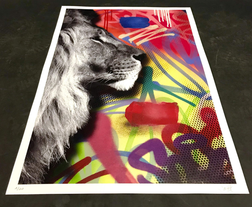 Wild Style — Socrate, Street Art — Sérigraphie, édition limitée /40