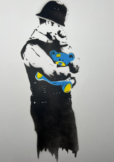 Baby Cop (Ukraine) — CANNED (Mofart'z), Street Art — Édition limitée 1/10