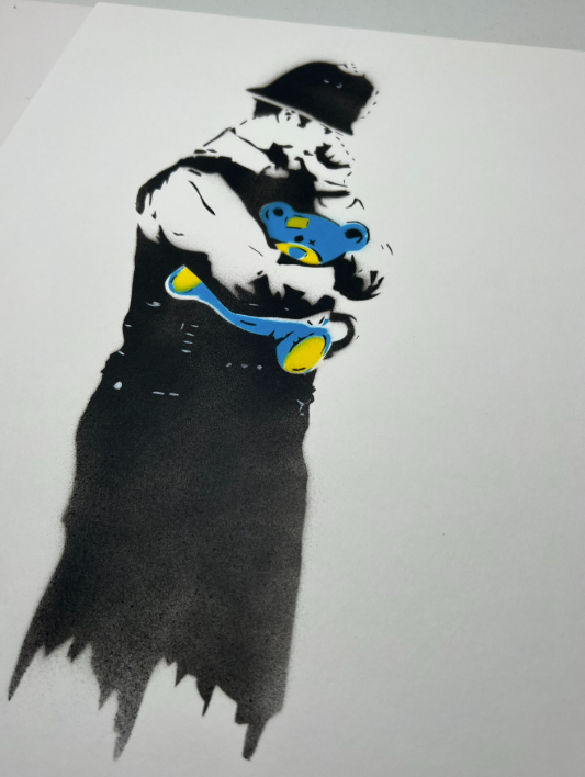 Baby Cop (Ukraine) — CANNED (Mofart'z), Street Art — Édition limitée 1/10