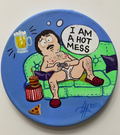 I am a hot mess — Dinara Hörtnagl, Pop Art — Original