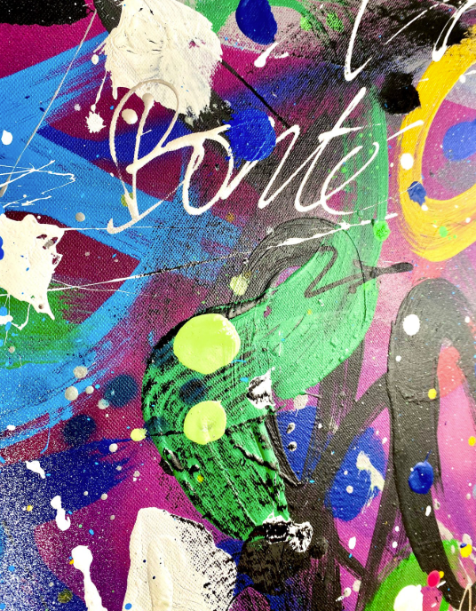 Pure Energy — Bonté, Street Art Lyon — Original XXL