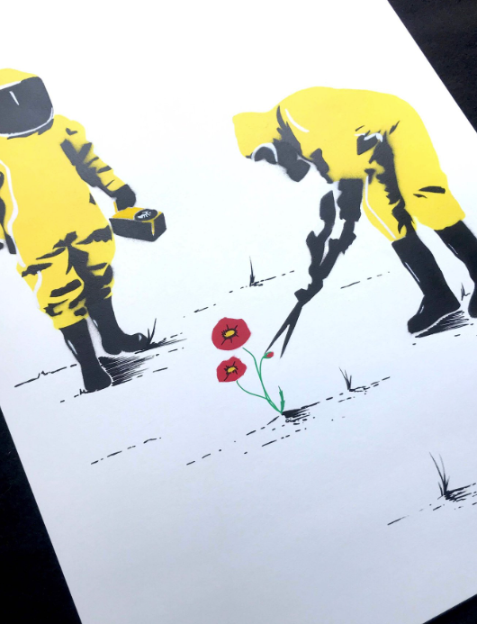 Décontamination - 2052 — CANNED (Mofart'z), Street Art — Édition limitée /50
