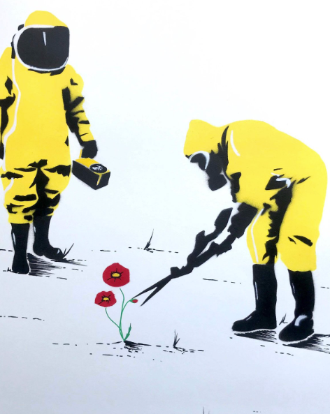 Décontamination - 2052 — CANNED (Mofart'z), Street Art — Édition limitée /50
