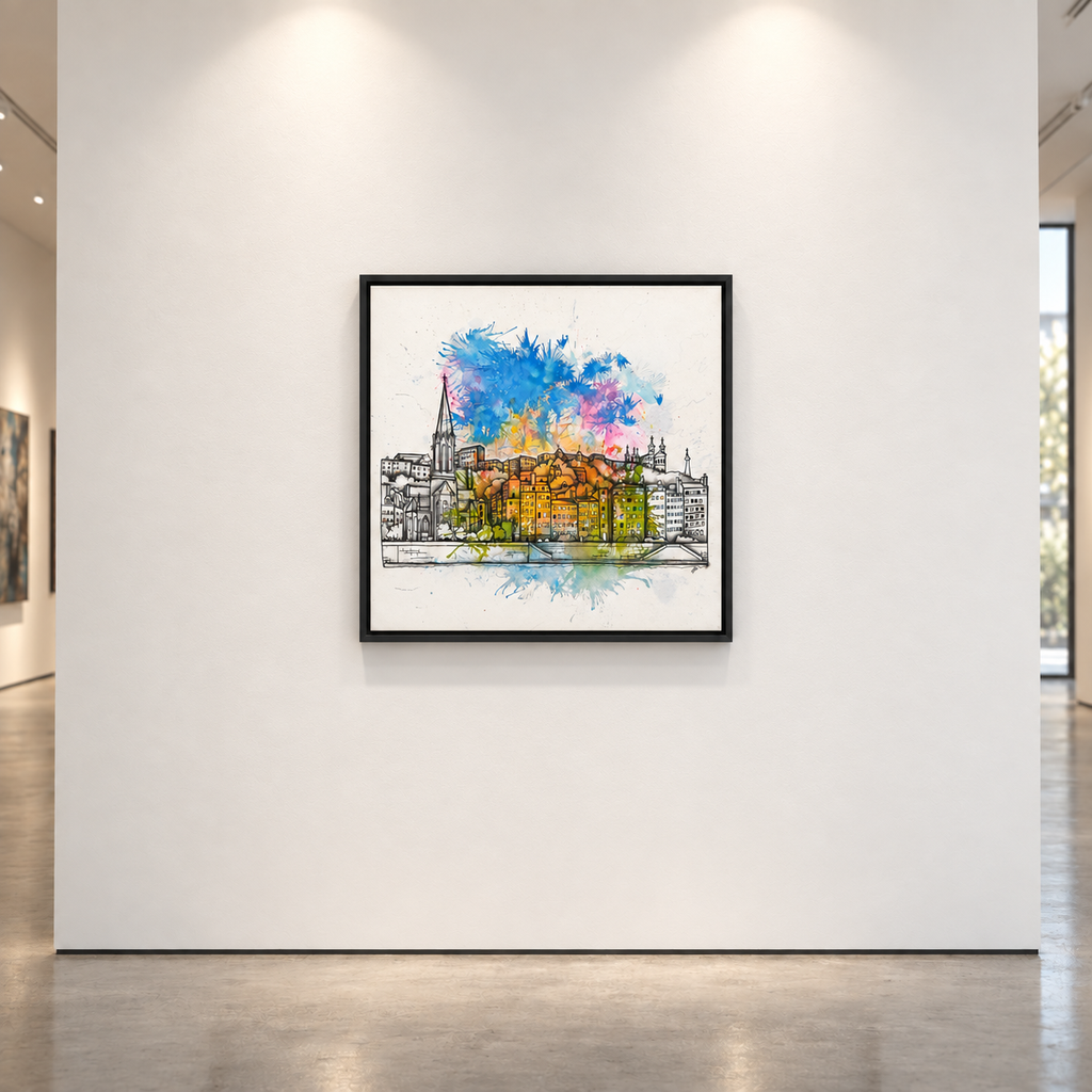 Lyon By Sev — Œuvre originale de Séverine Marchetti