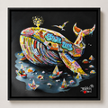 BALEINE Origami Graffiti