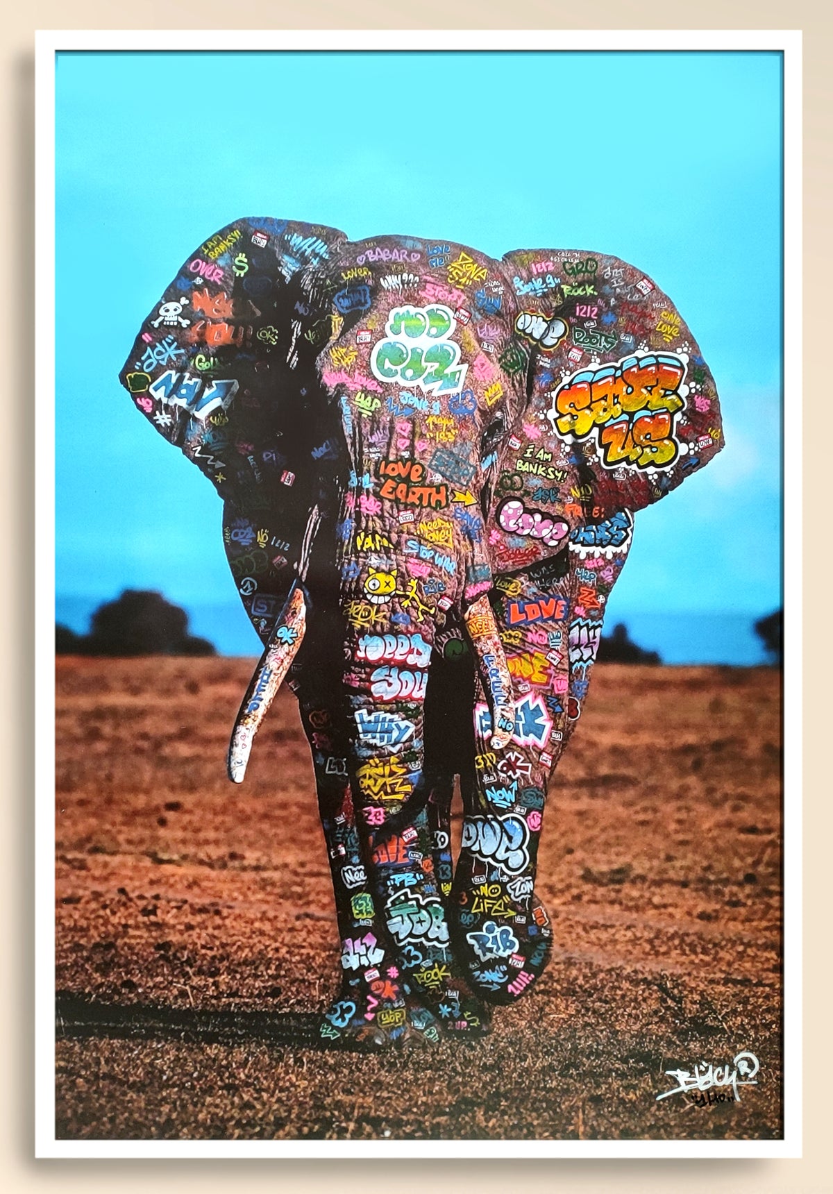 Elephant Love Earth
