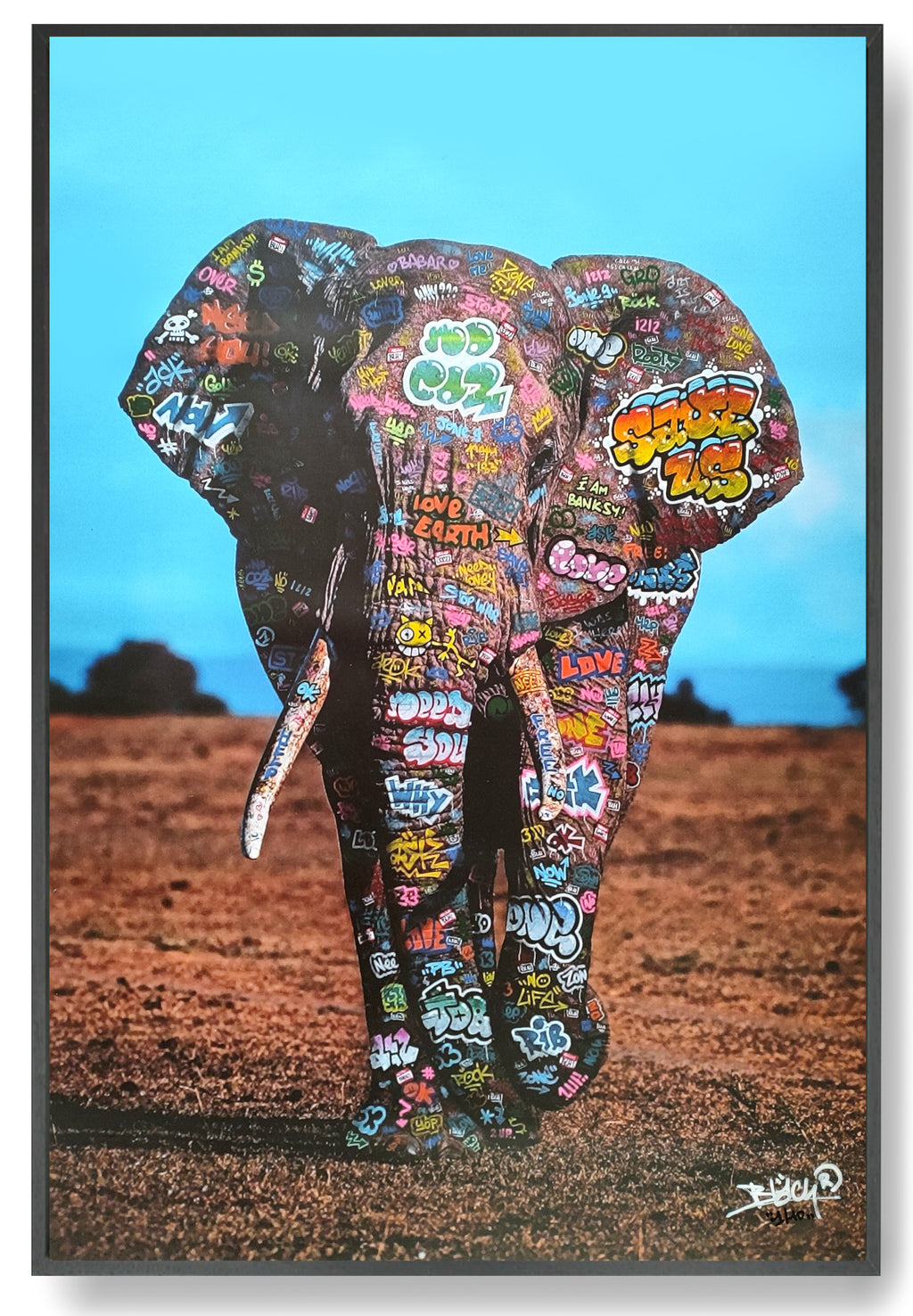 Elephant Love Earth