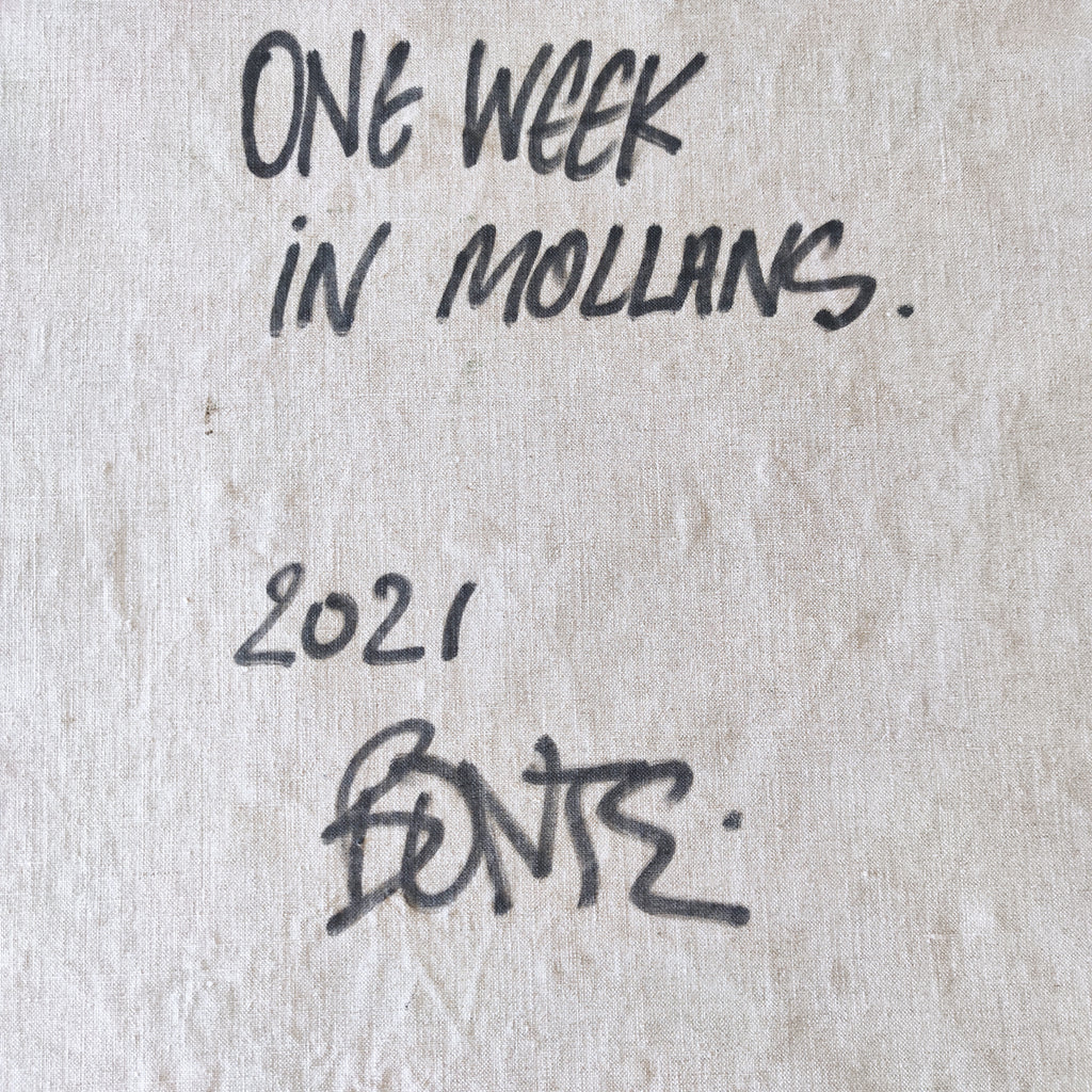 One Week in Mollans — Bonté, Street Art Lyon — Original