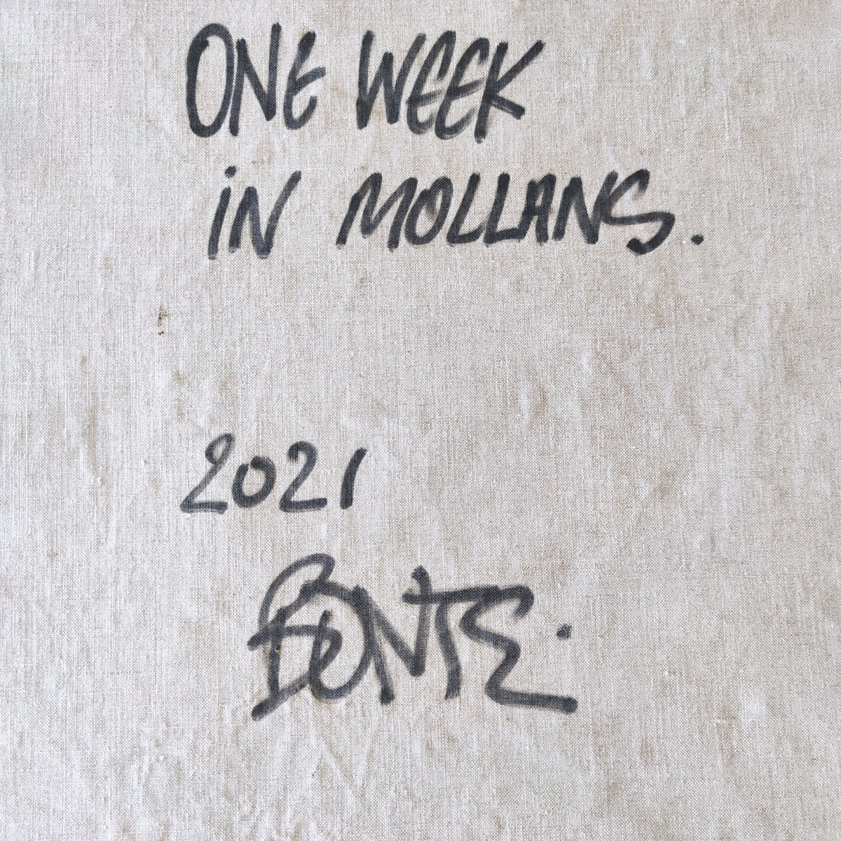 One Week in Mollans — Bonté, Street Art Lyon — Original