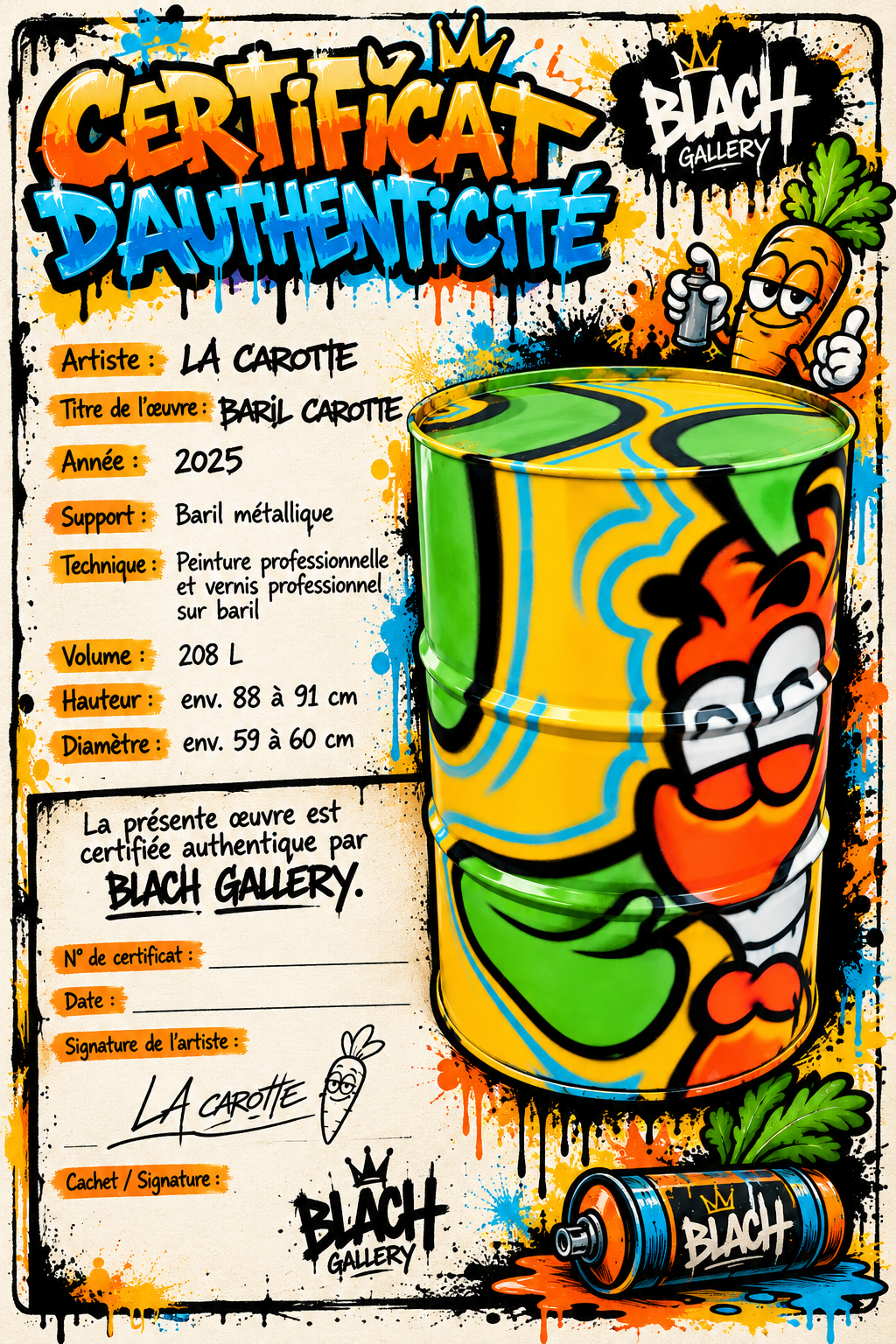 Baril Carotte (La Carotte)