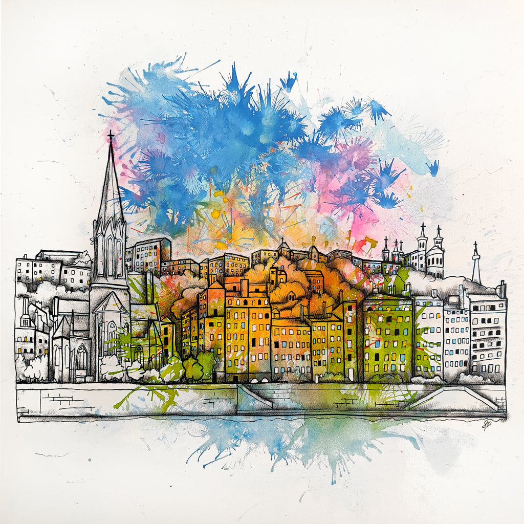 Lyon By Sev — Œuvre originale de Séverine Marchetti