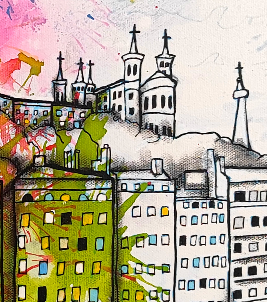 Lyon By Sev — Œuvre originale de Séverine Marchetti