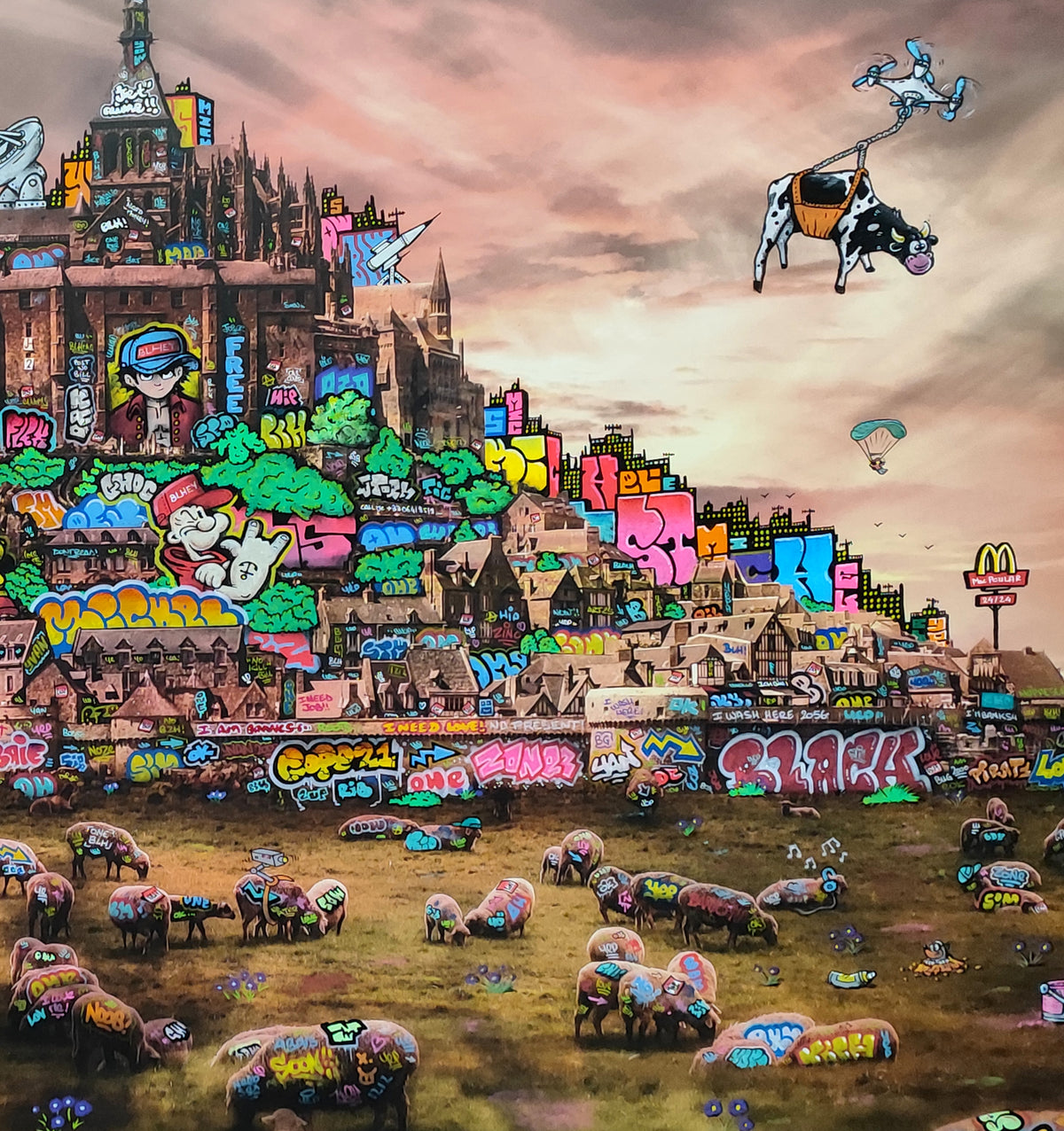 Mt St Michel Apocalypse 3054