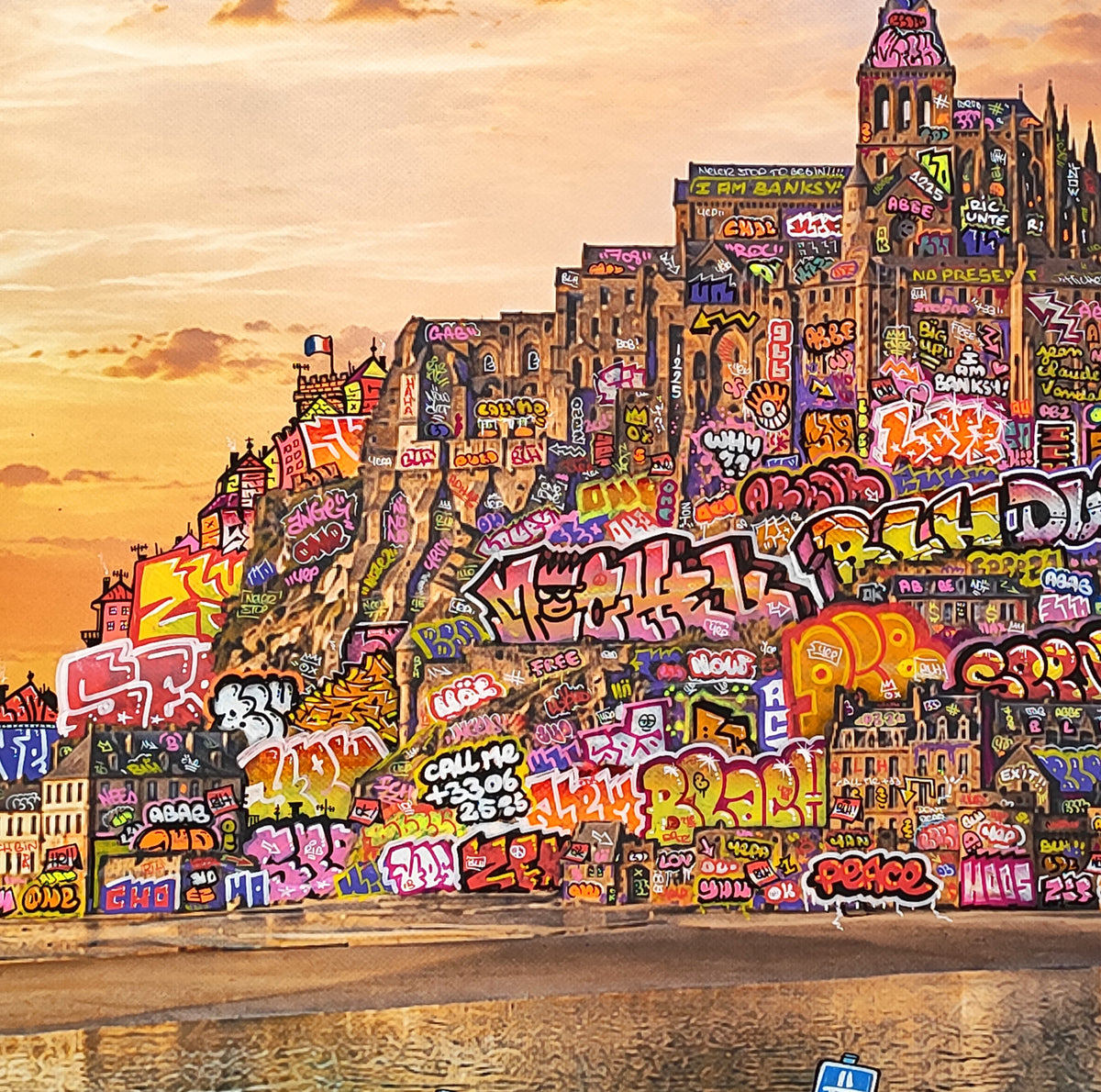 Mont Saint Michel Sunset