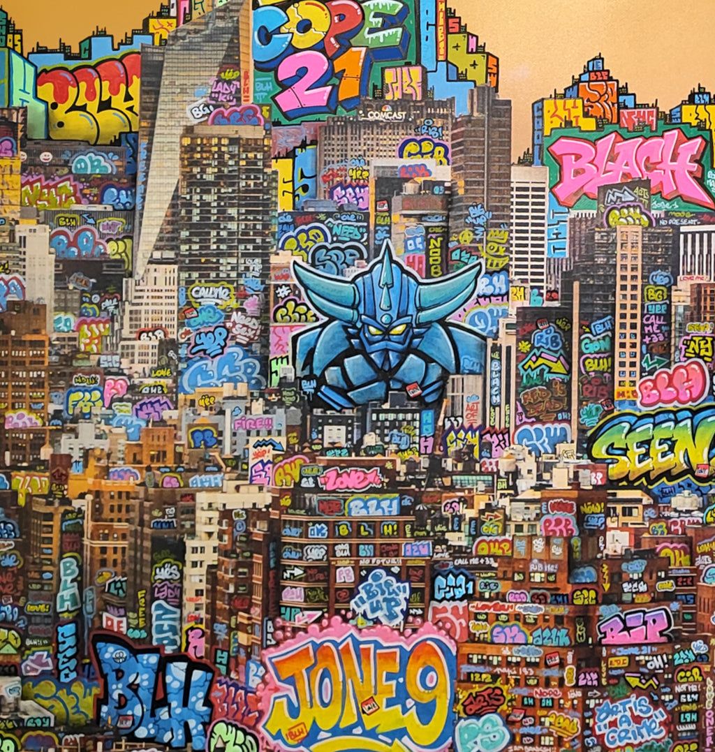 New York Gundam vs Sangoku