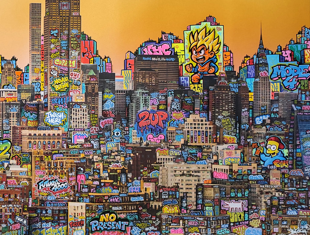 New York Gundam vs Sangoku