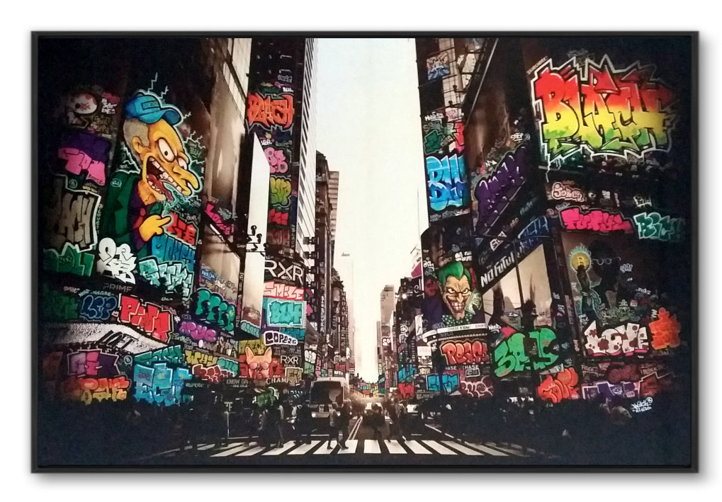 New York Burns vs joker vs Blachcoin / Limited edition by Blach®