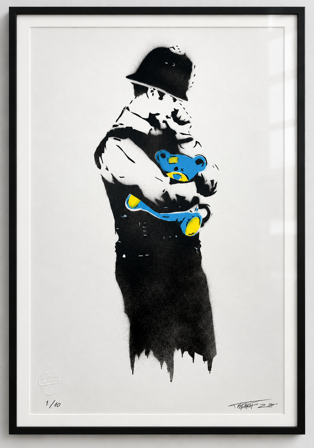 Baby Cop (Ukraine) — CANNED (Mofart'z), Street Art — Édition limitée 1/10