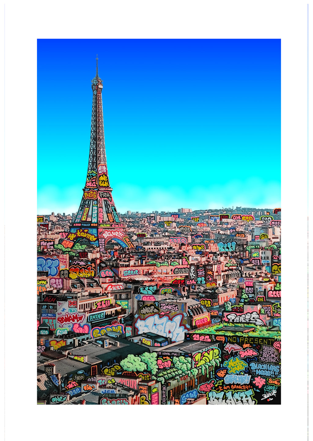 Paris Love Graffiti