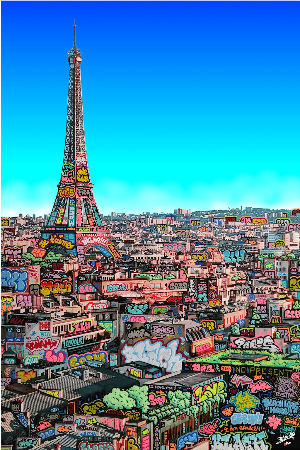 Paris Love Graffiti