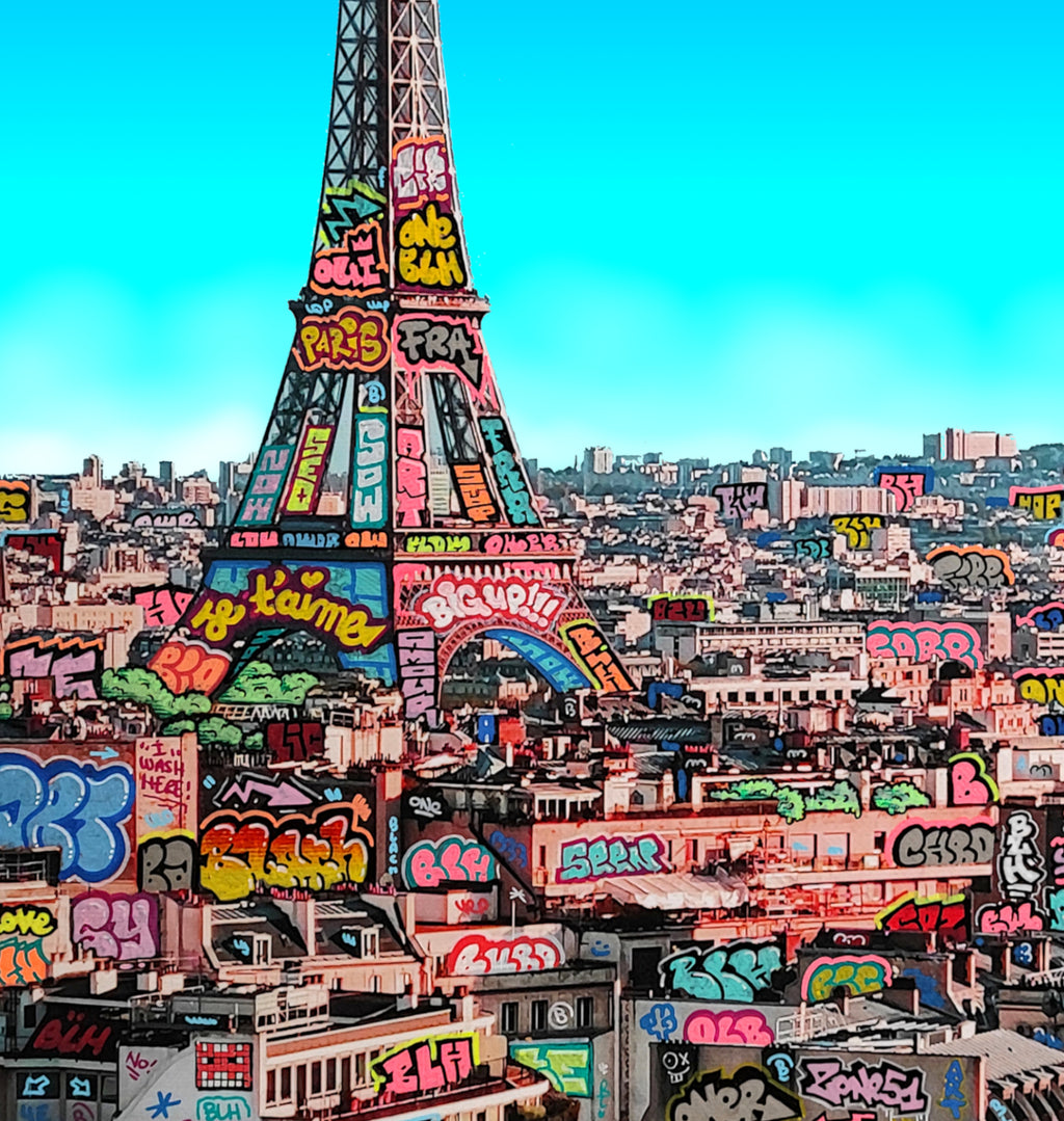 Paris Love Graffiti