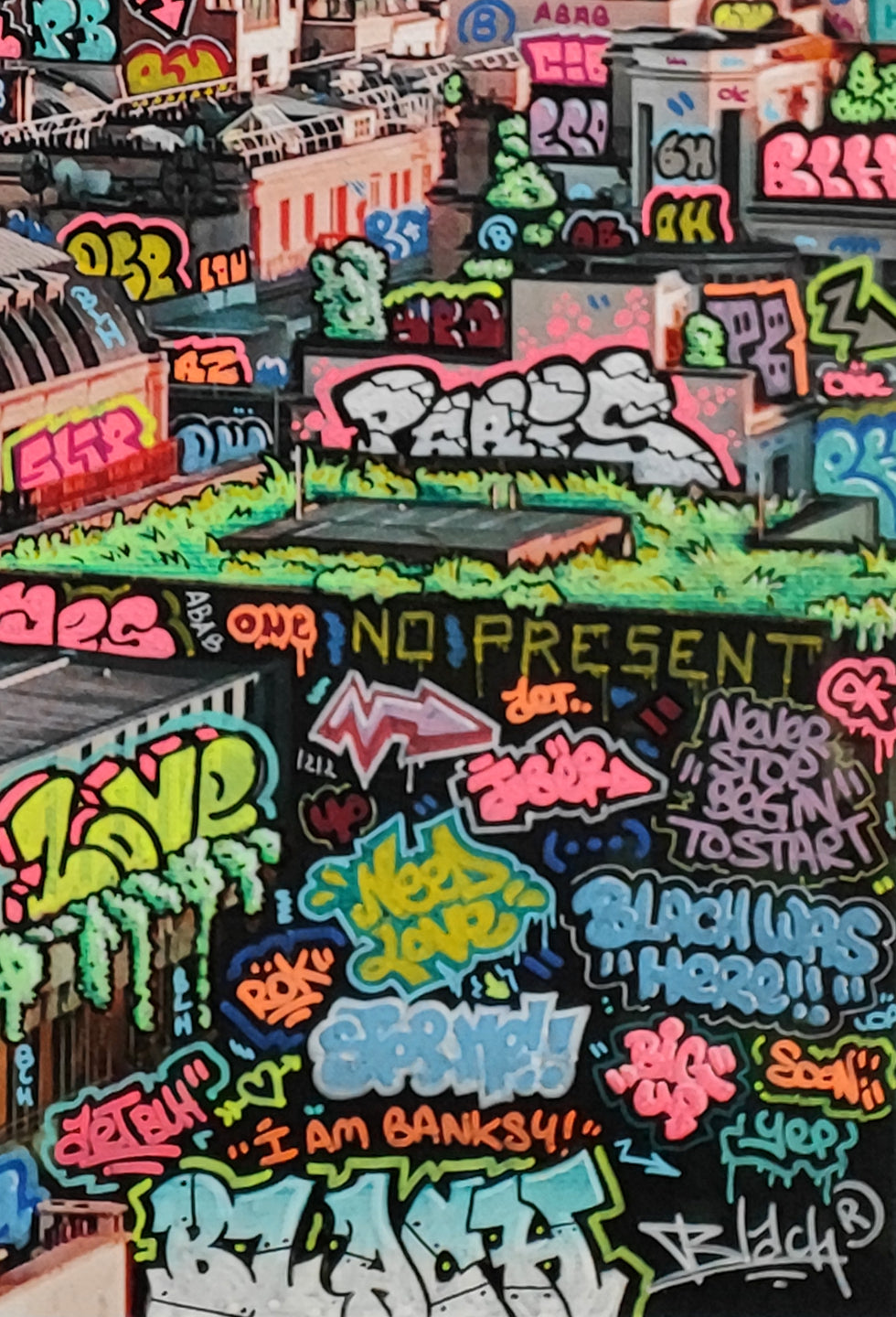 Paris Love Graffiti