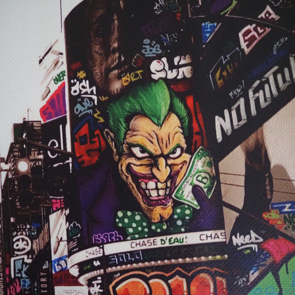 New York Burns vs joker vs Blachcoin / Limited edition by Blach®