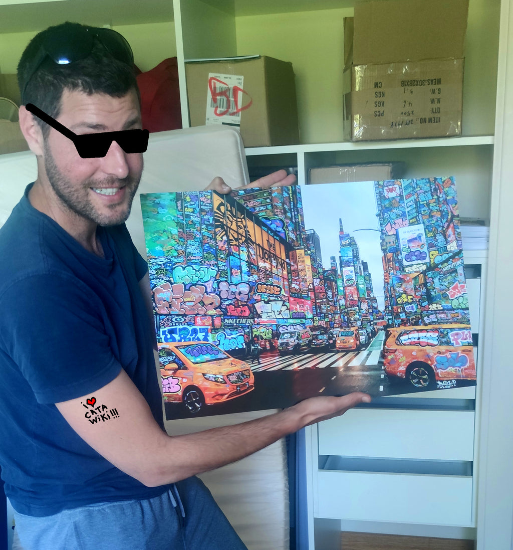 New York Done kind sur Dibon Brillant