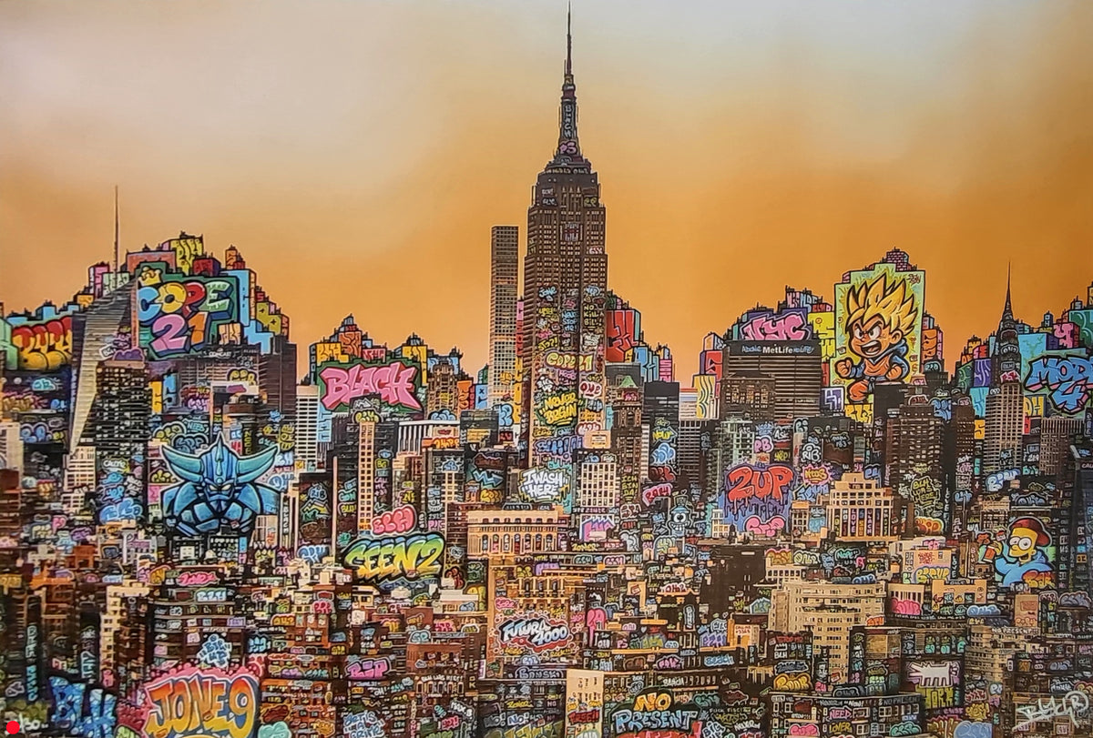 New York Gundam vs Sangoku