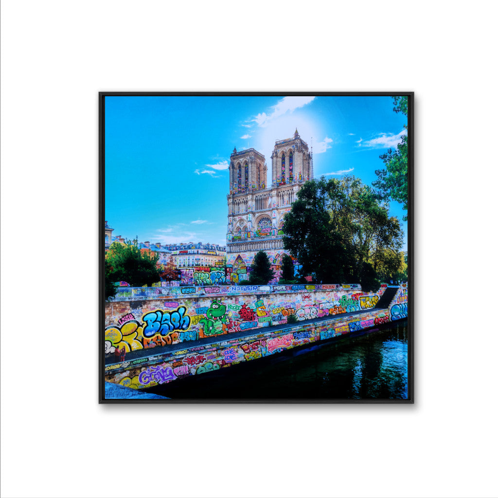 Paris Notre Dame du graffiti