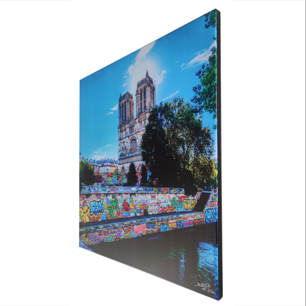 Paris Notre Dame du graffiti