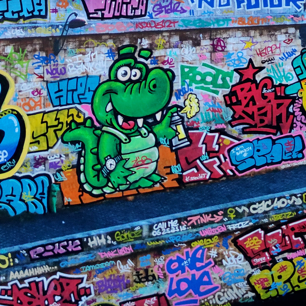 Paris Notre Dame du graffiti