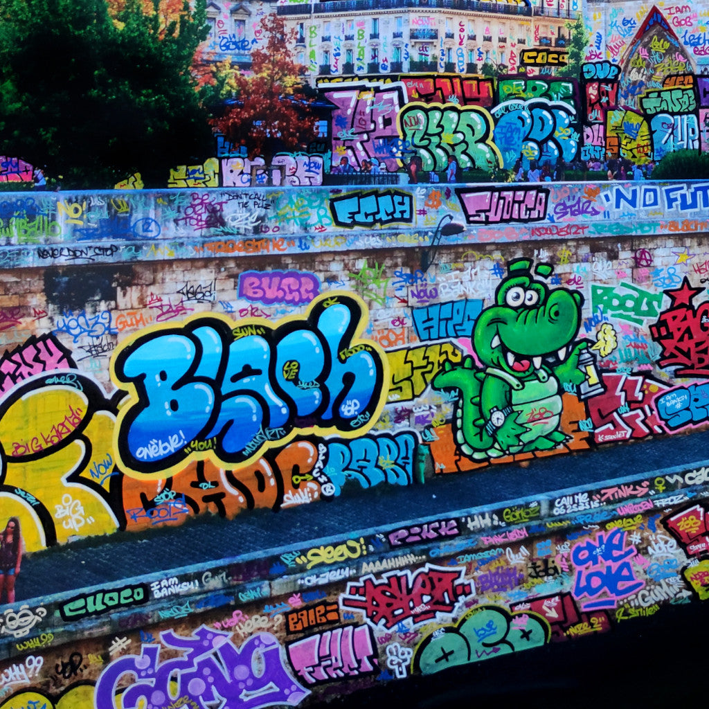 Paris Notre Dame du graffiti